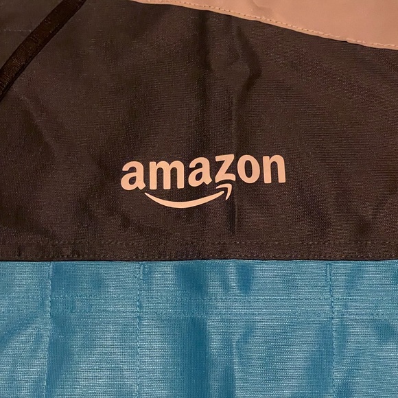 Amazon Lightweight Vest Men’s 4XL/5XL Blue Zip Up Mesh Breathable Workwear - Picture 6 of 8